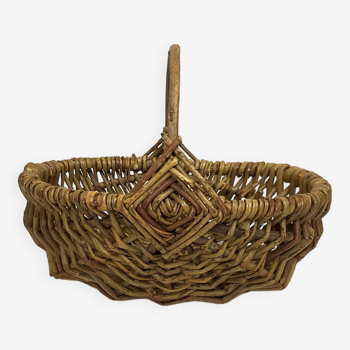 Old small wicker basket