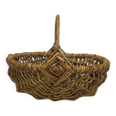 Ancien petit panier en osier