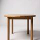 Table ronde extensible vintage Pierre Seltz