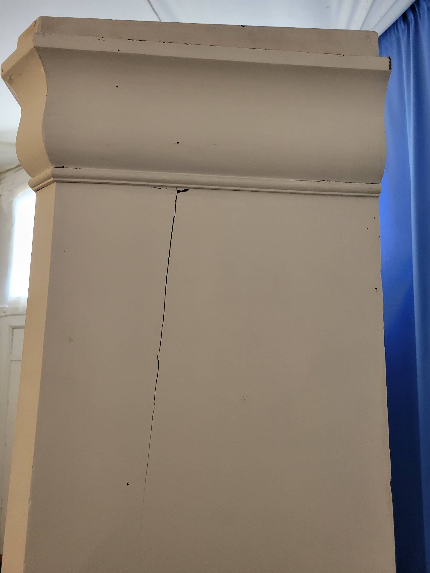 Old library storage furniture