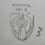 6 Salins flat plates, vintage Montreal model