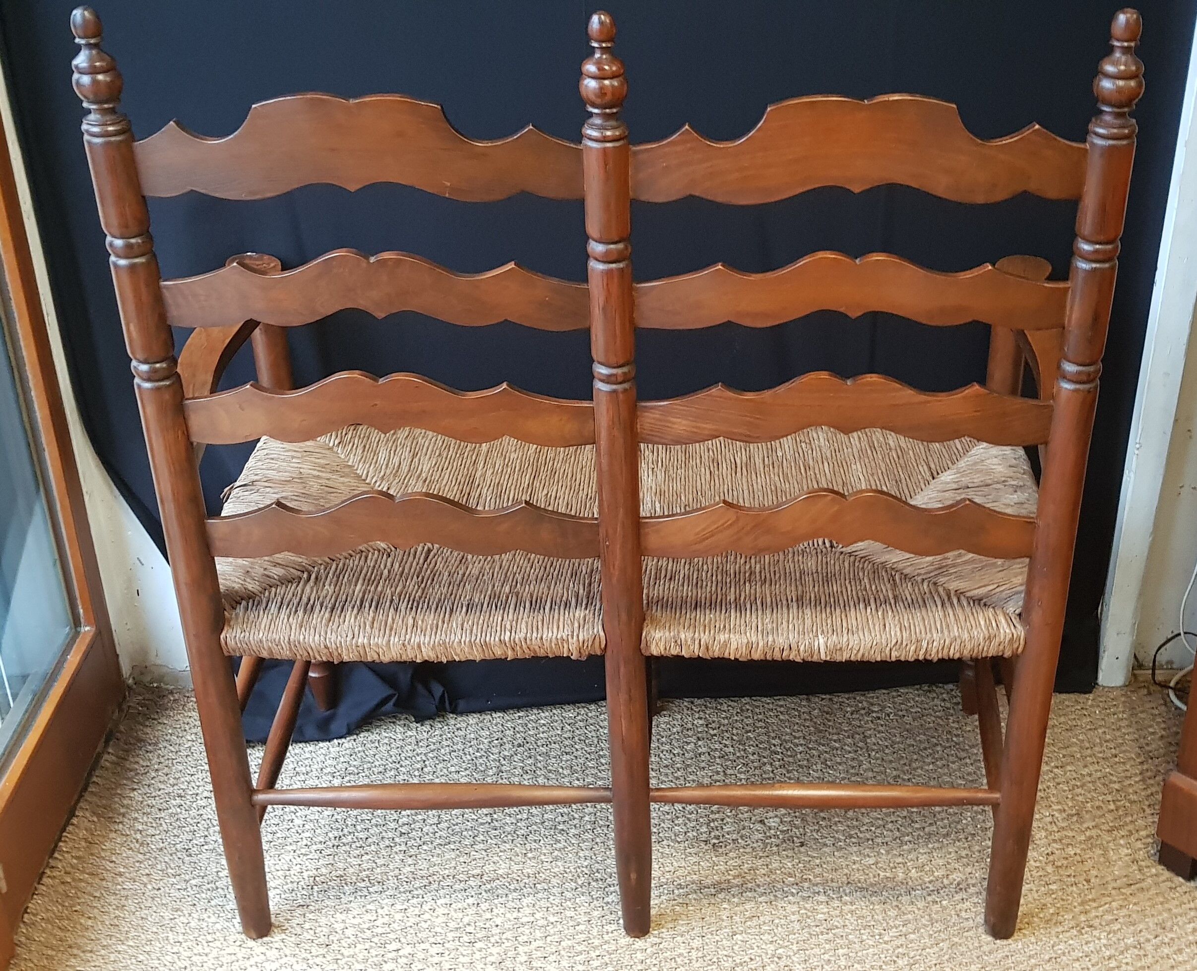 Banc paillé provencale