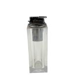Briquet de table en Lucite transparent, Italie années 1970