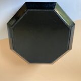 Black arcoroc octime glass bowl of the 80