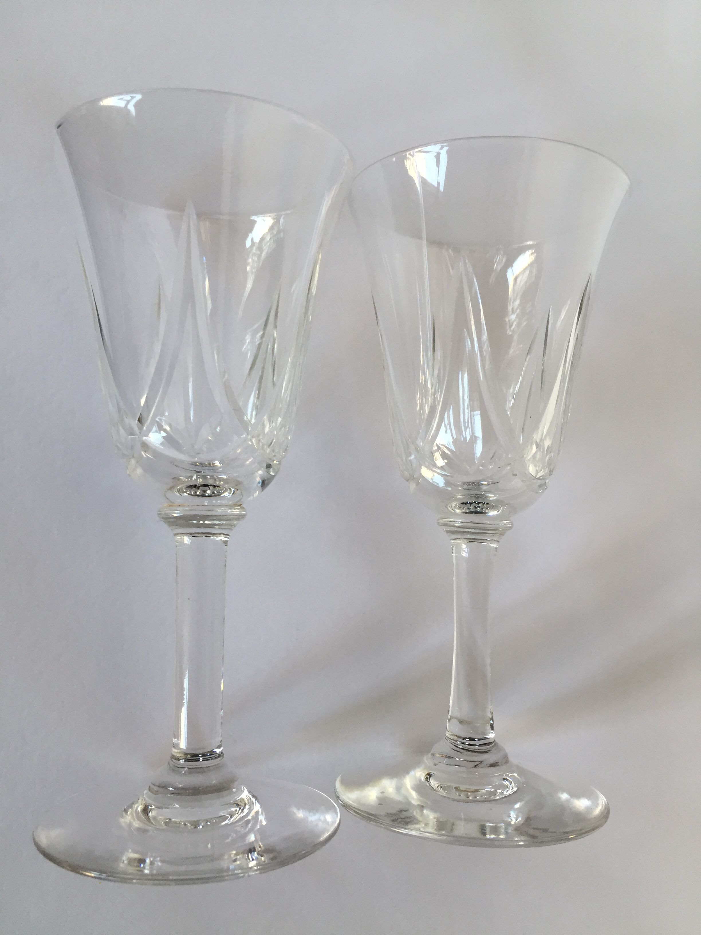 St. Louis crystal glasses