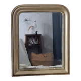 Miroir ancien doré Louis Philippe 88 x 72