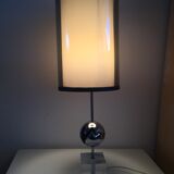 Table lamp 70s inox