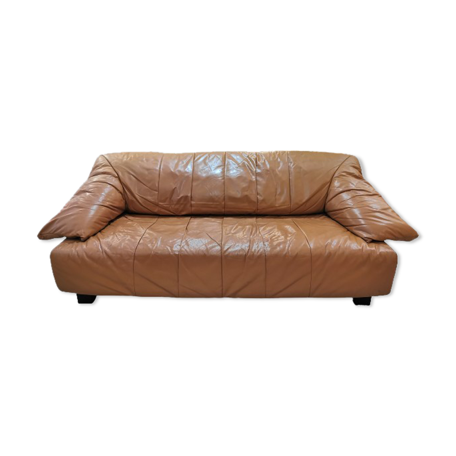 Cinna leather sofa 1980