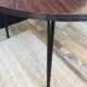 Table basse ronde en formica des années 70