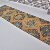 Colourful Vintage Oushak Runner Sku2480