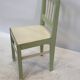Chaise Art Déco vintage, style de design minimaliste, bois "de stijl"