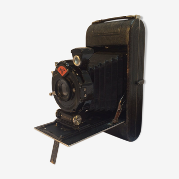 Ancien appareil photo à souffler AGFA Anastigmat F7.7 - Standard - AT-304 - Années 30/40