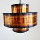 Brutalist Hanging Light In Brass By Svend Aage Holm-Sørensen For Holm-Sørensen & Co, Denmark 1960S