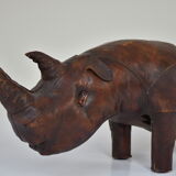 Decorative leather ‘Rhino’ designed by Dimitri Omersa, England, 1960’s.