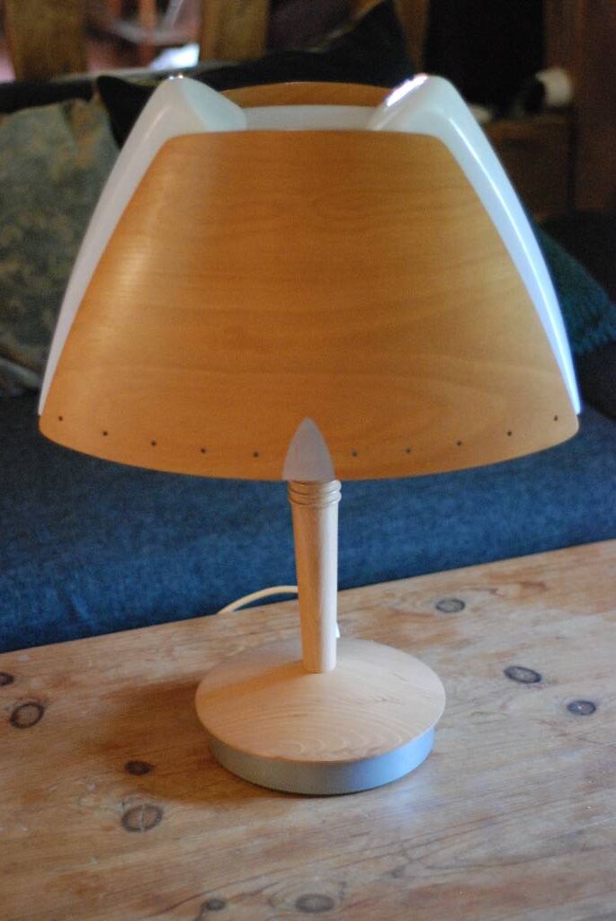 Vintage lamp Lucid design Soren Eriksen
