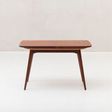 Extendable dining table by Louis Van Teeffelen for Wébé, Dutch design, 60’s