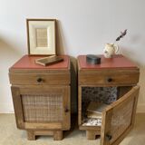 Pair of Art Deco bedside tables