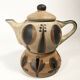 Vintage 24-piece ceramic coffee set from Sgrafo Modern, 1960s, Set of 24