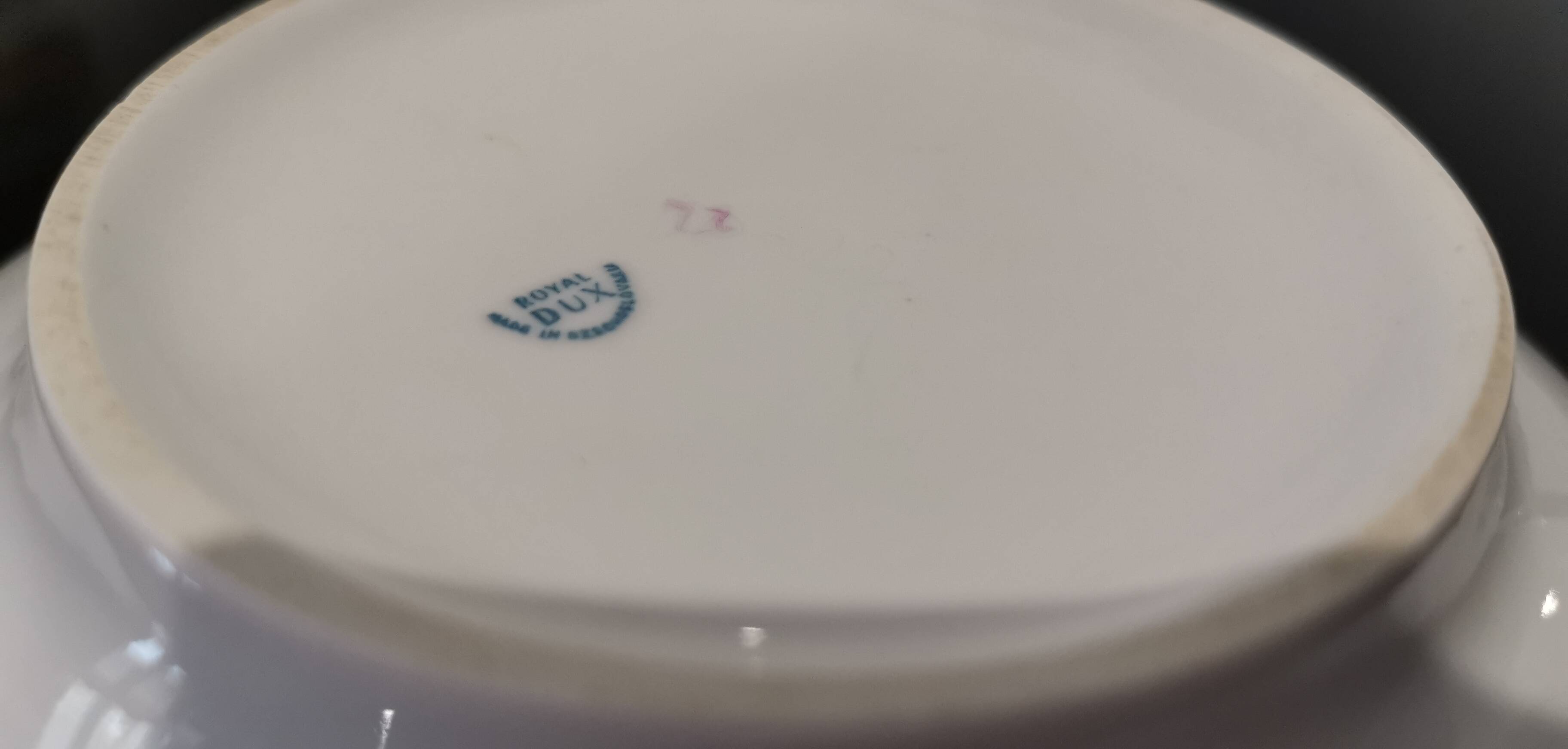 2 old ceramic pots made in Czechoslovakia around 1960s-1970s