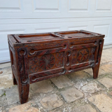 Set of Moroccan cedar wood chests
