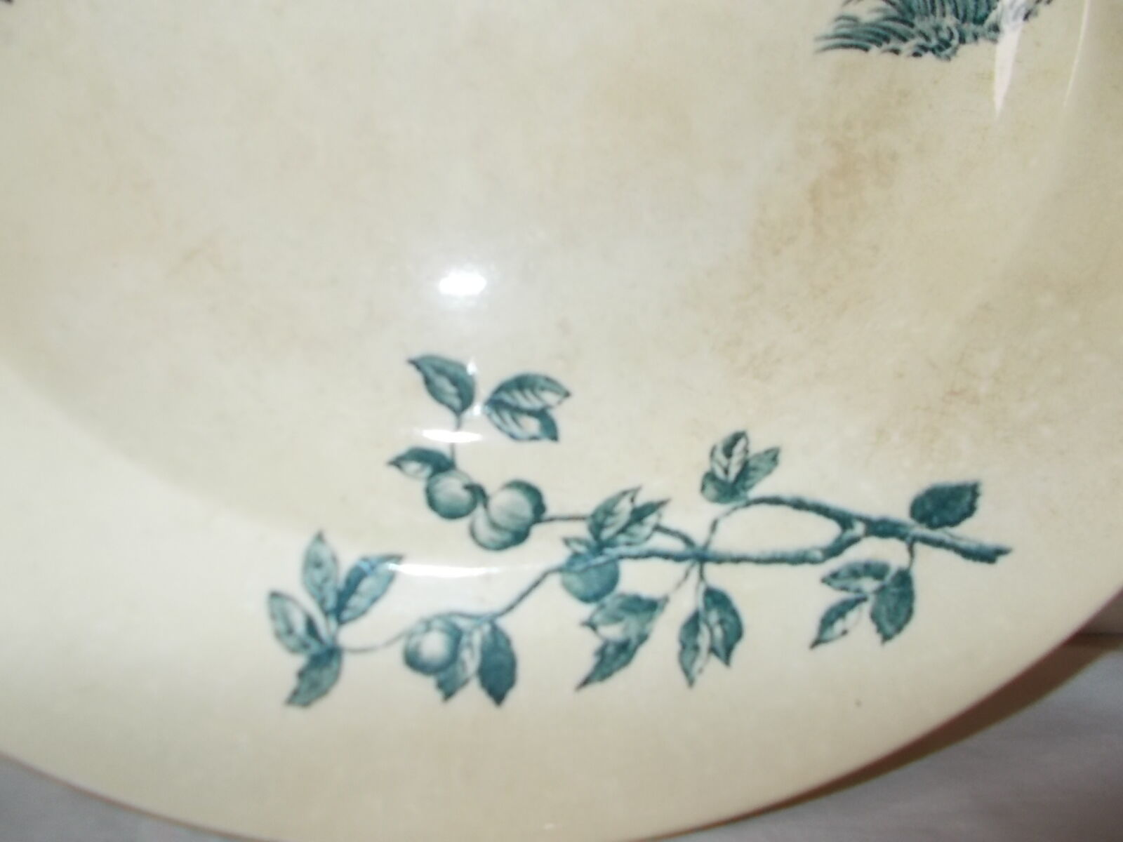 Round plate of iron earth Sce Maurice