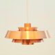 Mid Century Brass Ceiling Light - Jo Hammerborg for Fog & Mørup, Denmark