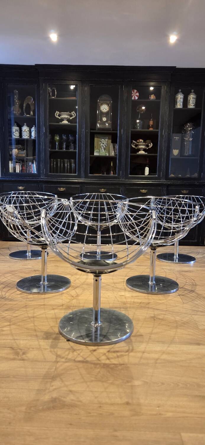 Lot of Atomic chairs by Rudi Verelst.