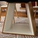 Extensible table Mood T1202 — Mobitec — White Fenix & walnut