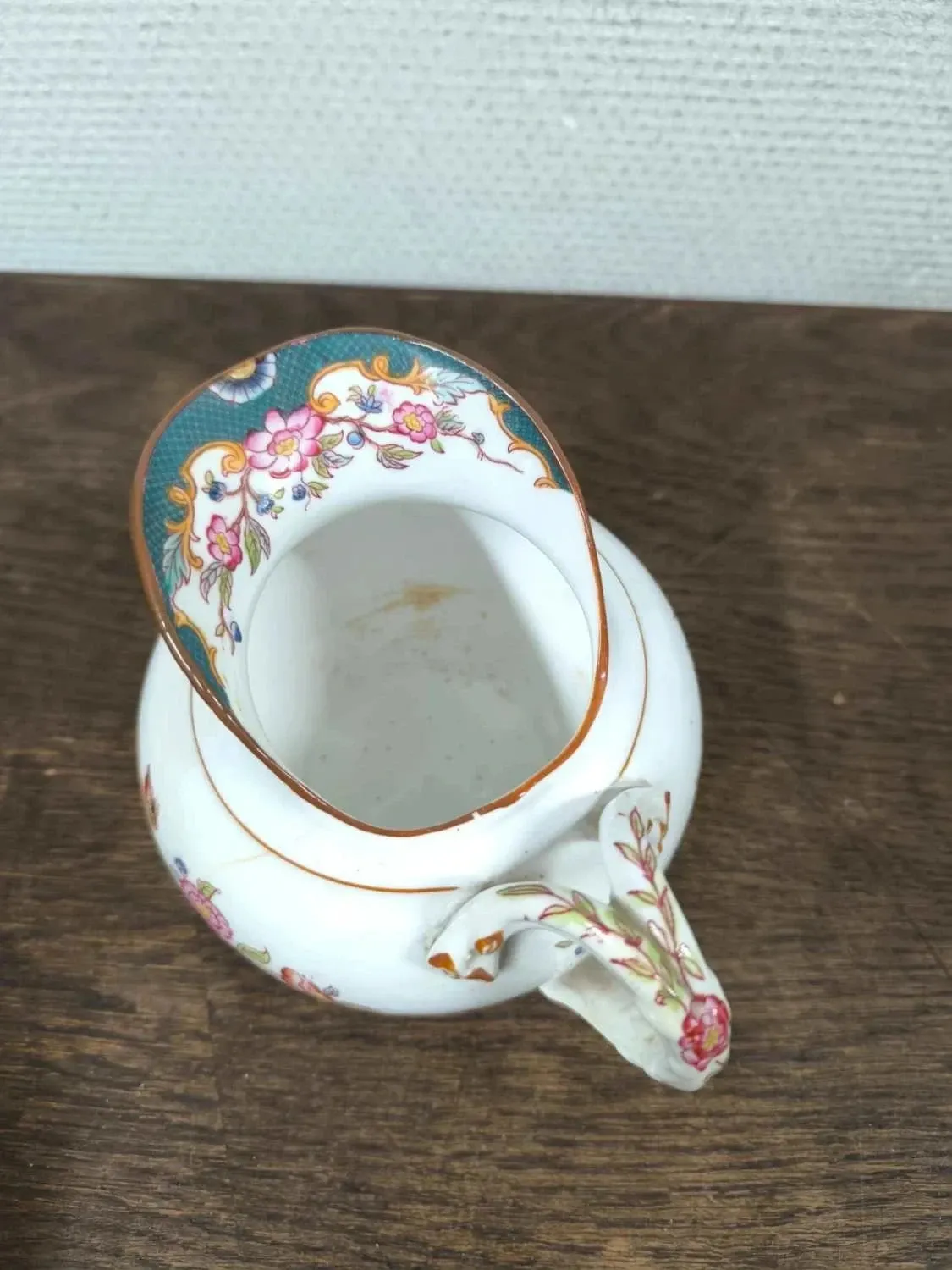 Pot à lait, crémier Sarreguemines Minton 215