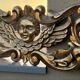 Bas relief italien chérubin