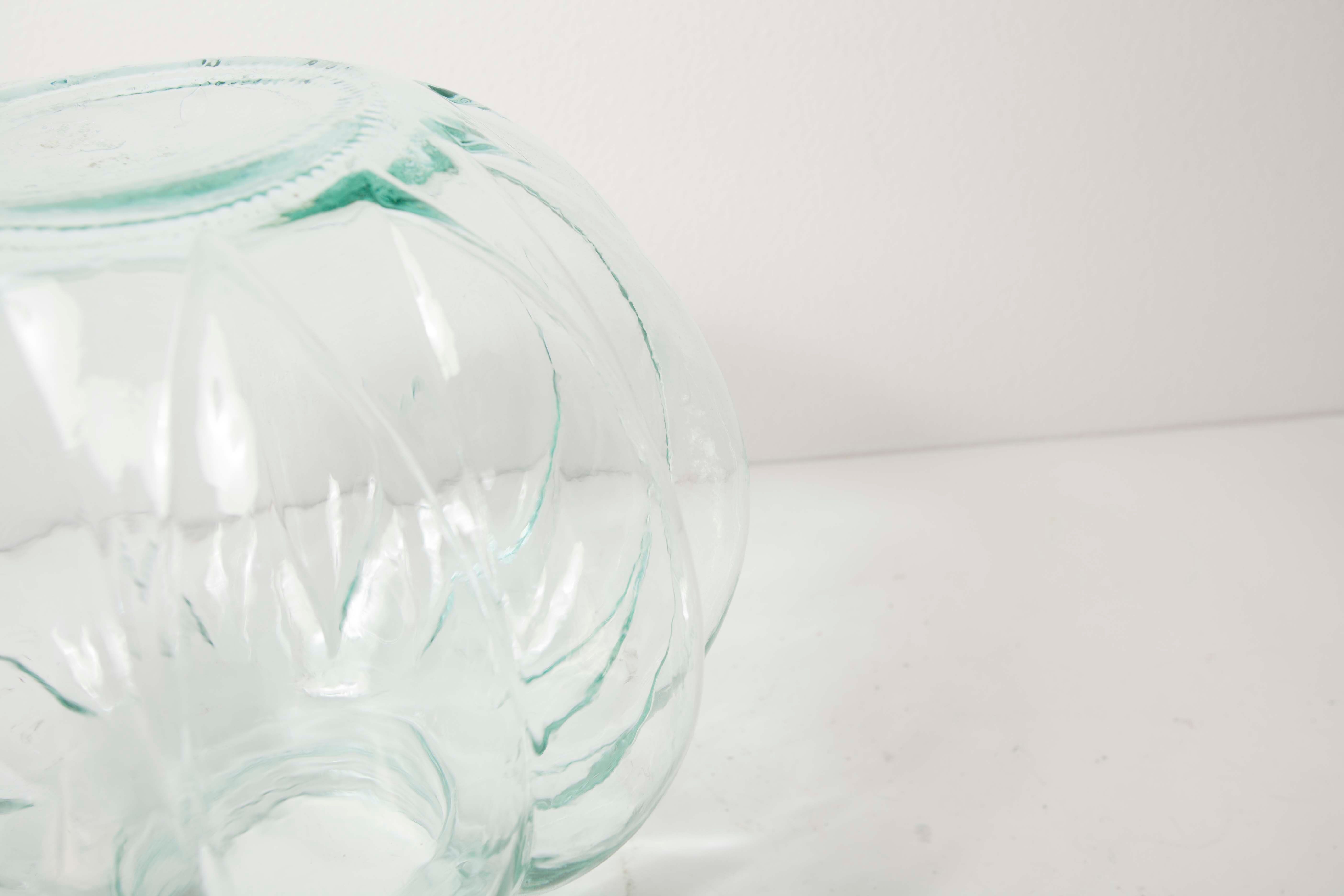 Glass canister from the 1960s