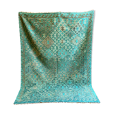 Tapis kilim bleu