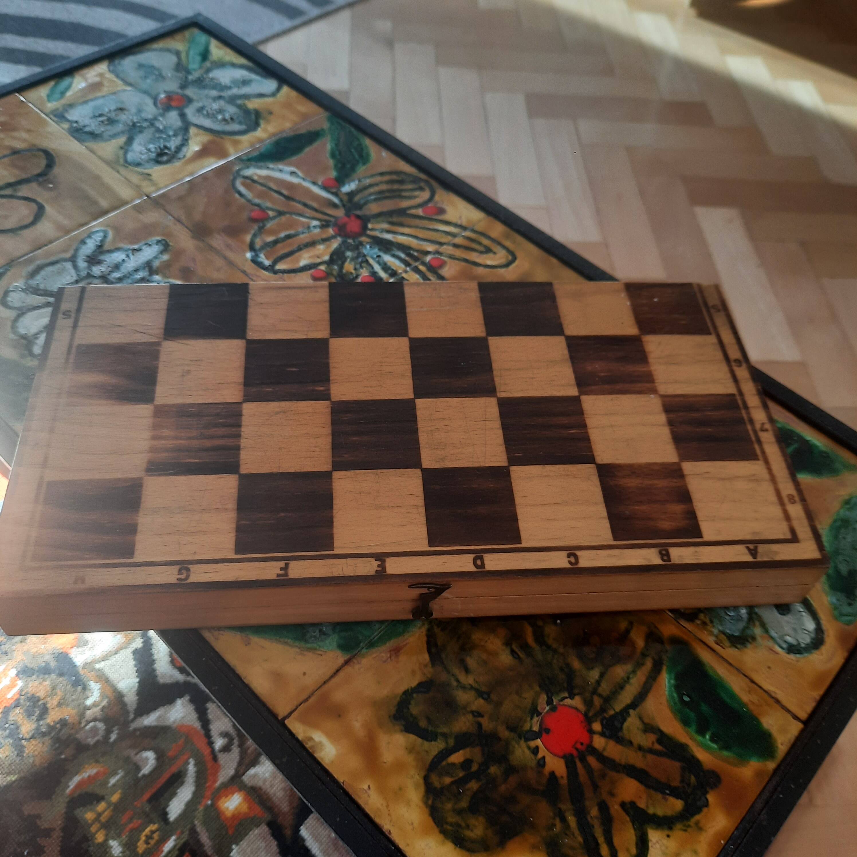 Jeu d'échecs vintage