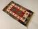 Vintage turkish kilim 105x58 cm shabby wool