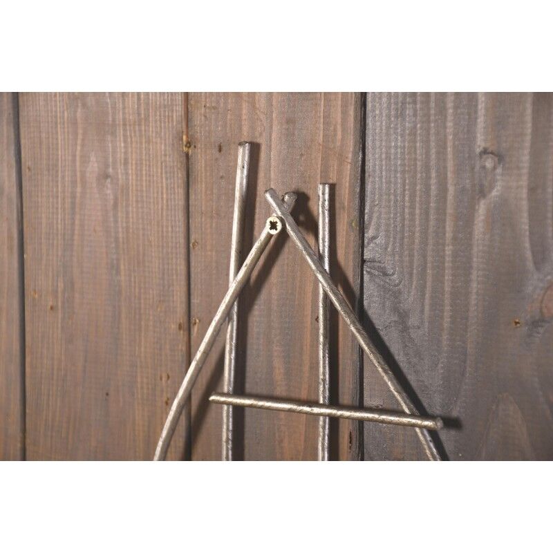 Vintage wall plant rack