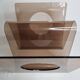 Plexiglas design magazine holder Michel Dumas, Roche Bobois, 70s