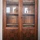 Parisian display cabinet in solid oak – 1950s – Authentic charm