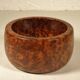 Burl wood storage cup