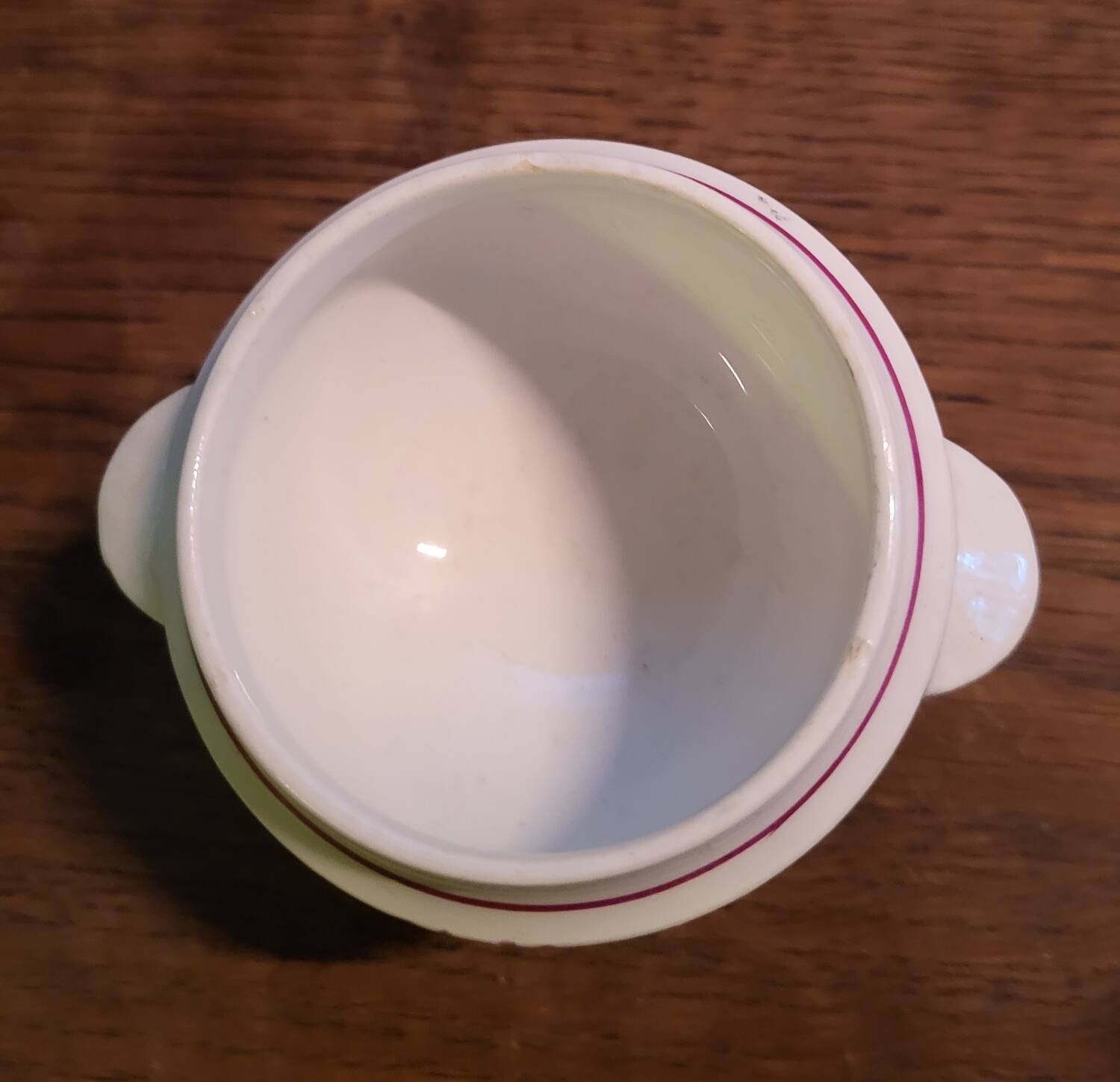 Old porcelain dinette