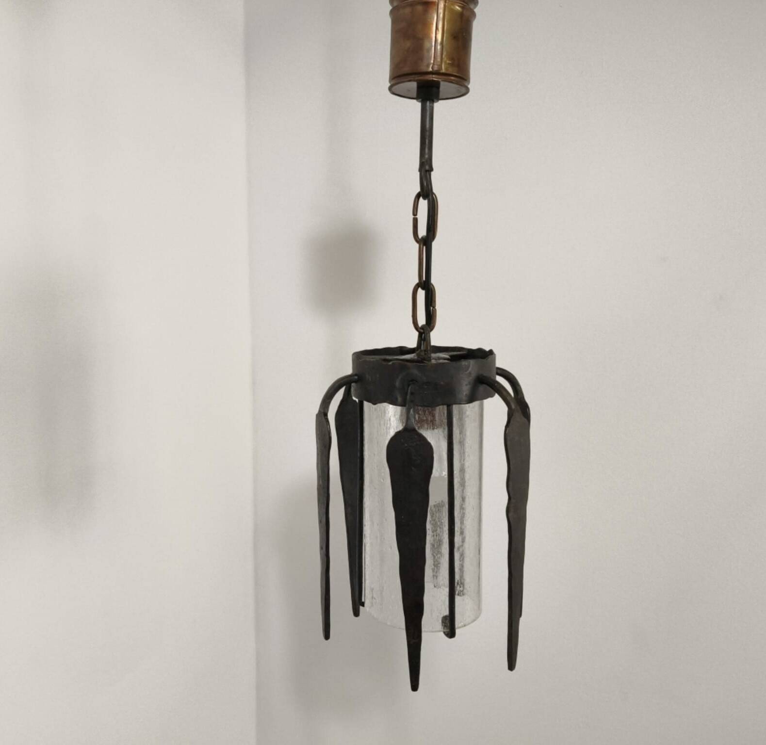 Brutalist design lamp