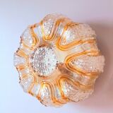 70s sunburst wall or ceiling light