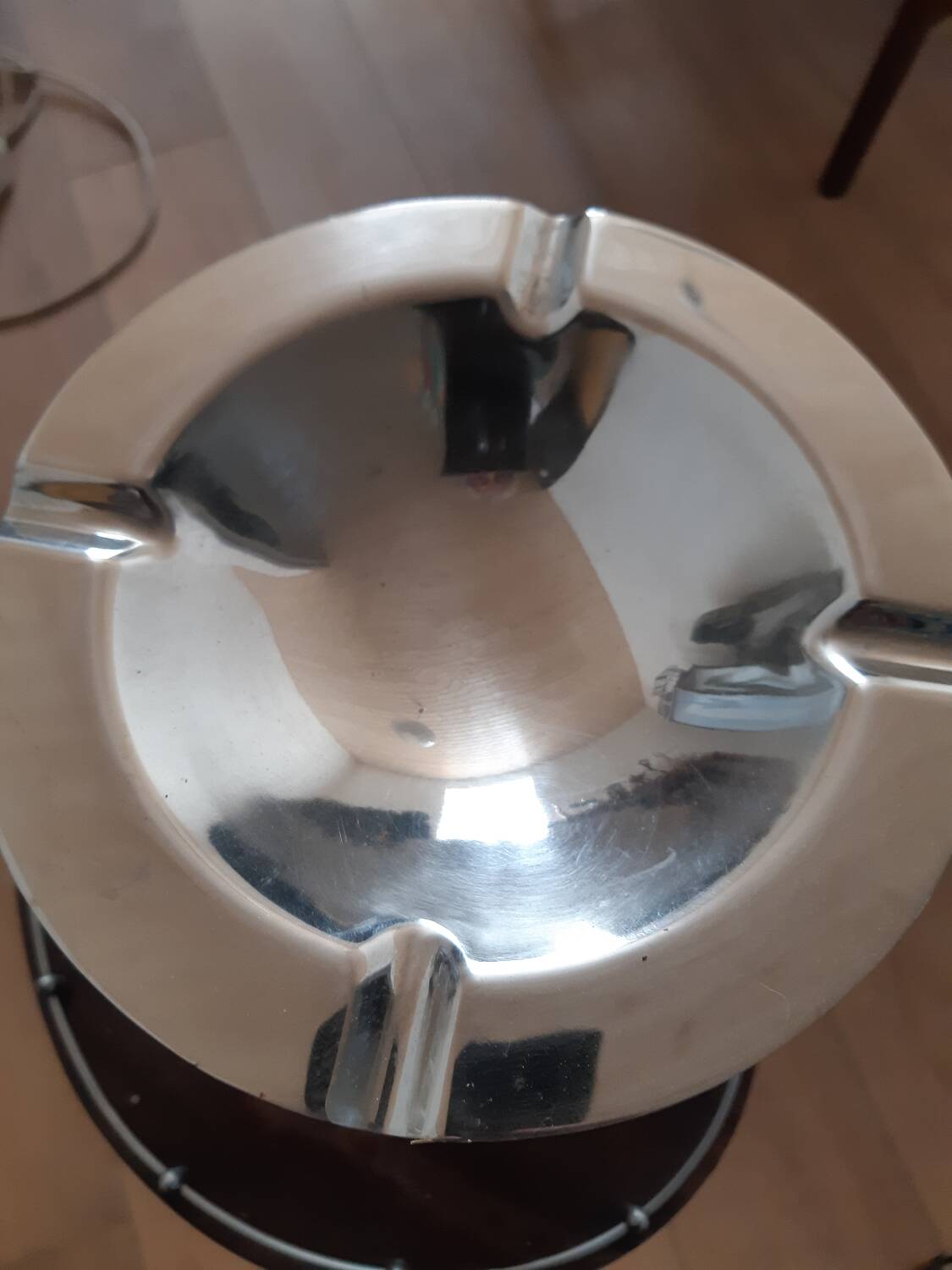 Cendrier sur pied vintage