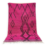 Handmade Berber wool rug