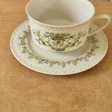 Villeroy & Boch Trianon 3 Coffee Tea Cups Saucers Perfect Condition