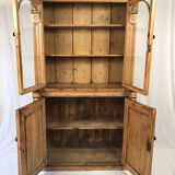 Buffet two fir bodies, glazed in the upper part.