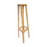 Vintage rattan side table