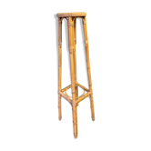 Vintage rattan side table
