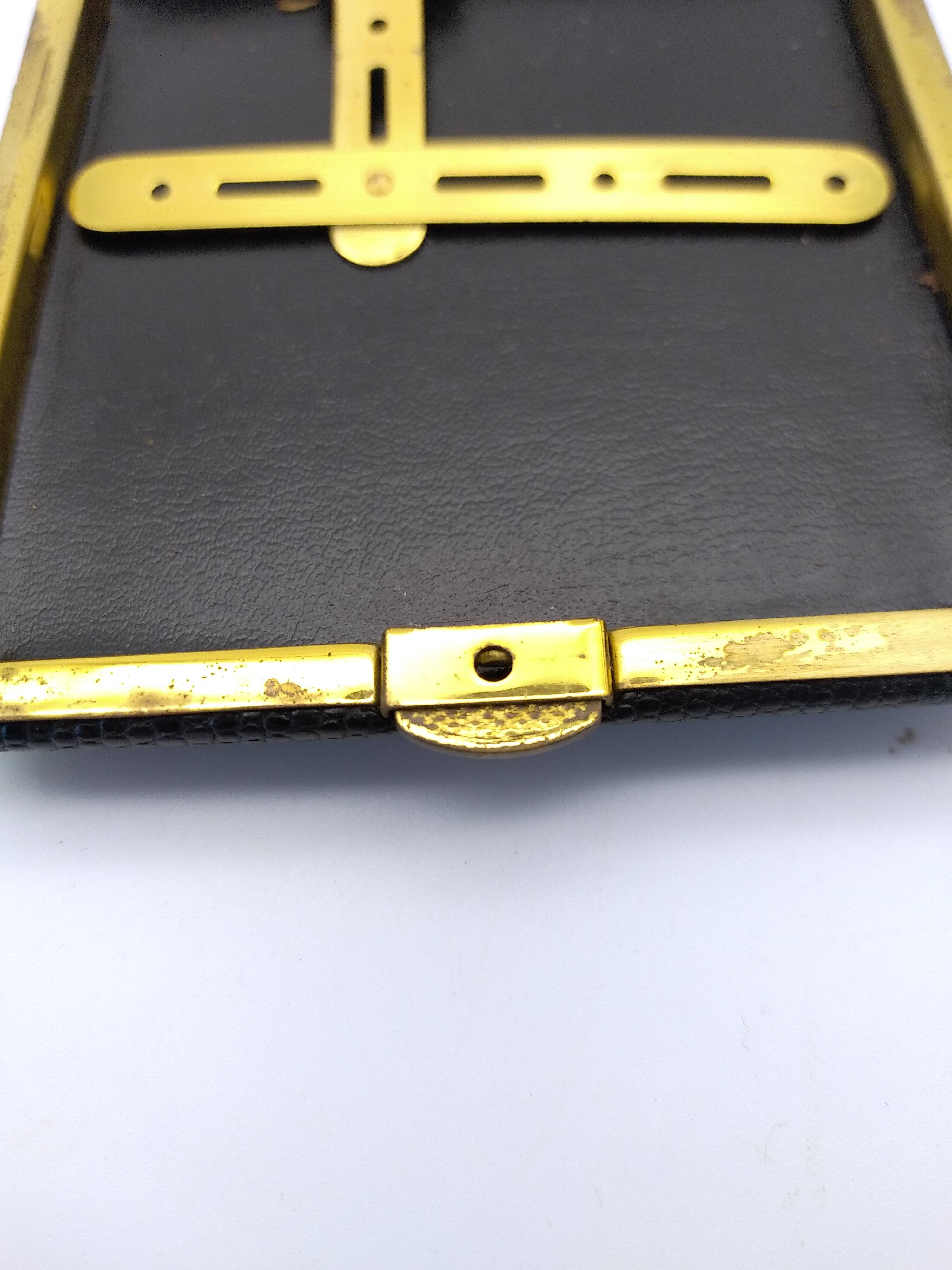 Vintage Longchamp cigarette case. 1960s