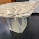 Green marble coffee table