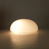 Vintage ceiling light in opaline from the 1960s.